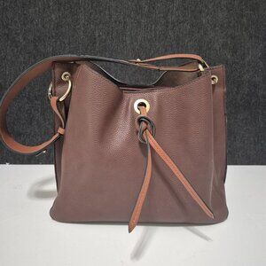 Brown Bucket Purse